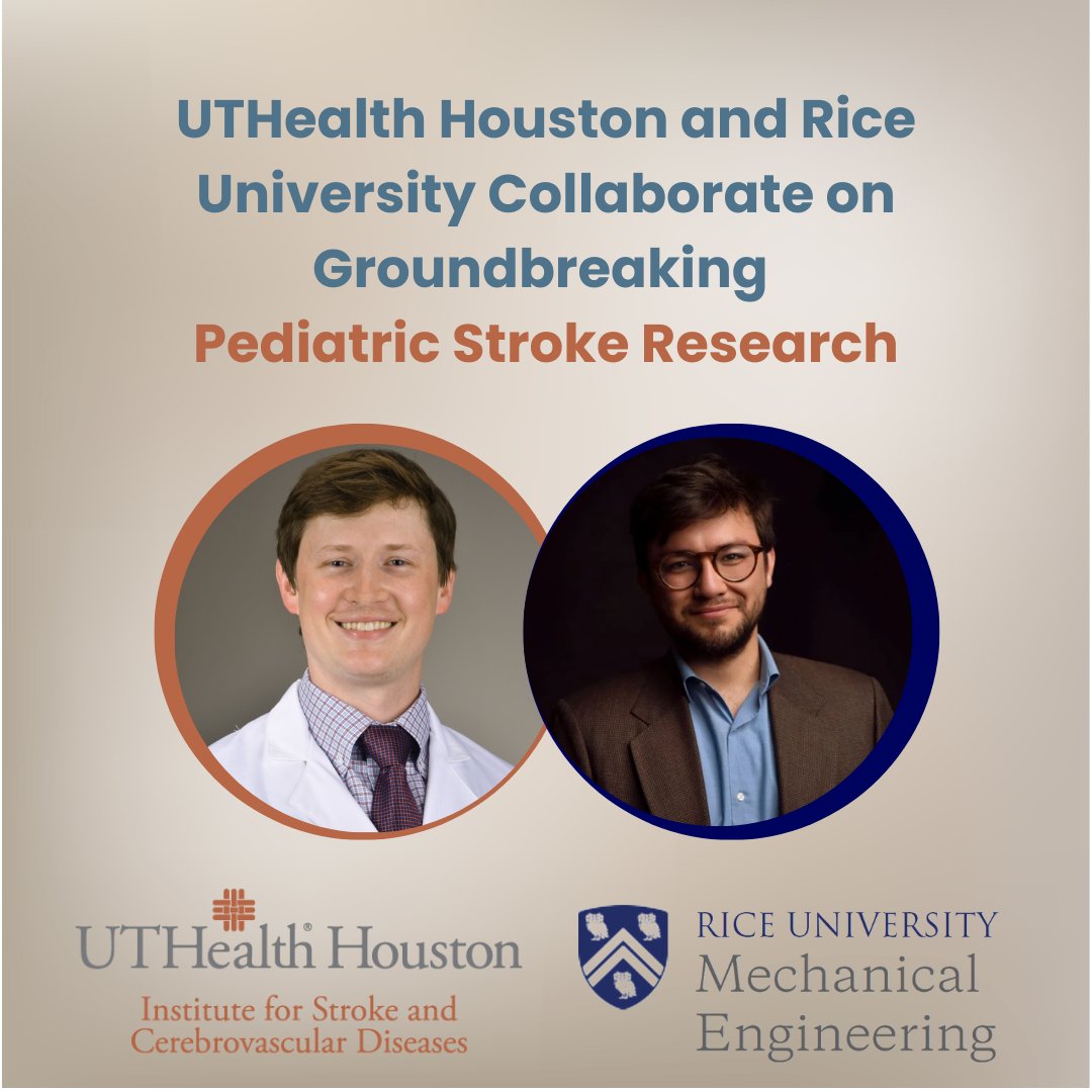 UTHealth Houston and Rice University Collaborate on Groundbreaking Pediatric Stroke Research