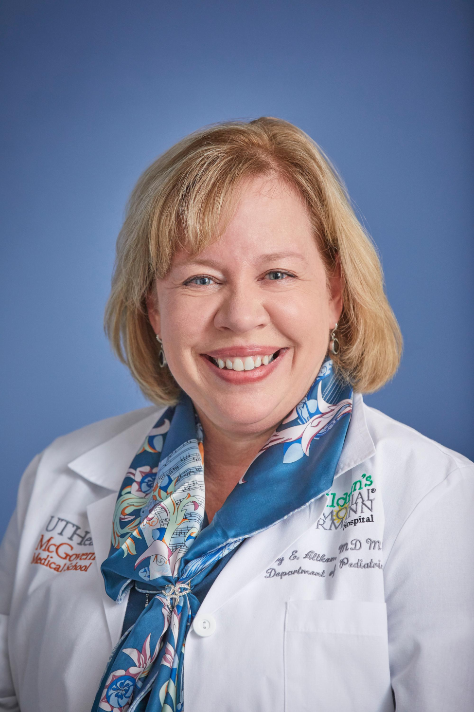 Mary Aitken, MD, MPH, professor and Dan L Duncan Distinguished University Chair of the Department of Pediatrics at McGovern Medical School.