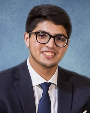 Photo of Shohrae Hajibashi Memorial Leadership Award Scholarship Winner, Syed Hussain